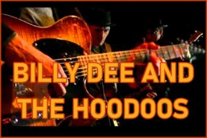 Saturday 30th. Billy D. & The Hoo Doos 7-9pm Chicago Blues