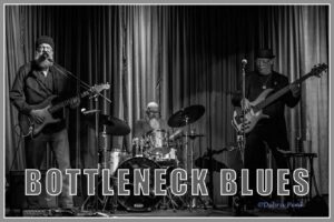 Saturday 21st. Bottleneck Blues 7-9pm Blues