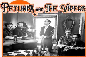 Saturday 2nd. Petunia & The Vipers 7-9pm Cowboy Swing