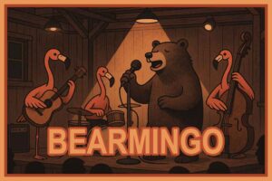 Saturday 6th.
Bearmingo  7-9pm
Jammy originals and covers